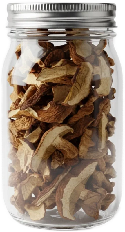 Dried Black Trumpet — real GMF photography